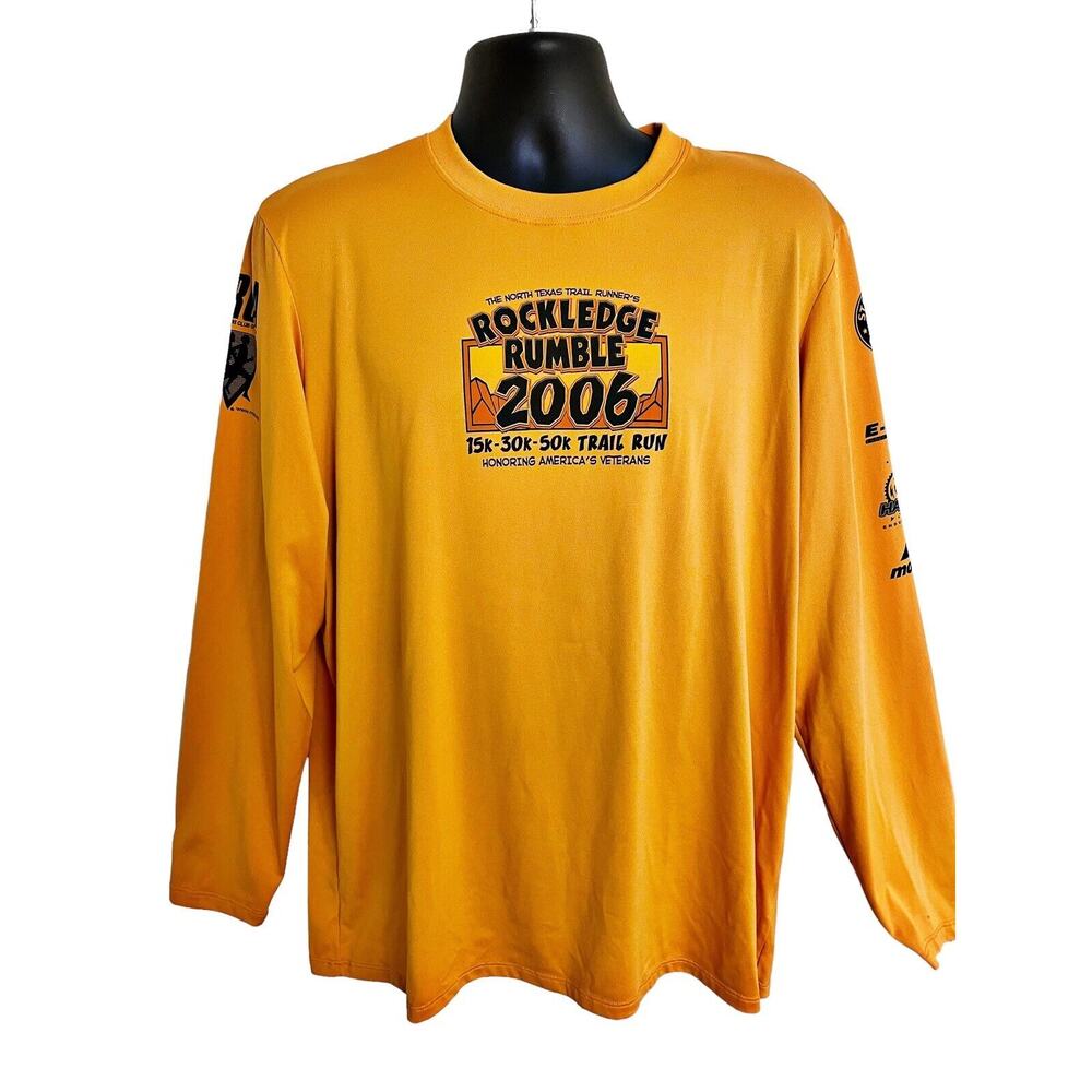 Patagonia Apilene Rockledge Rumble Run 2006 Size XL Mens Graphic Sponsor Patches - Picture 1 of 11